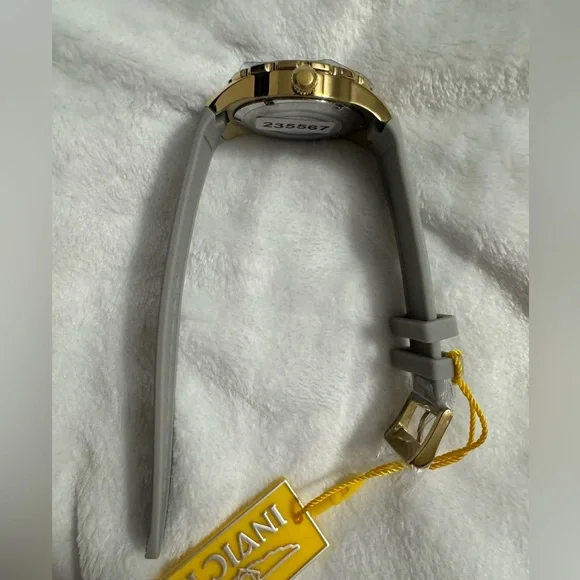 Invicta Angel Halo Women’s Watch 38mm Gray and Gold (17483) - Picture 5 of 7